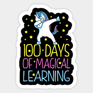 100 Days Of School Cute T-shirt Sticker